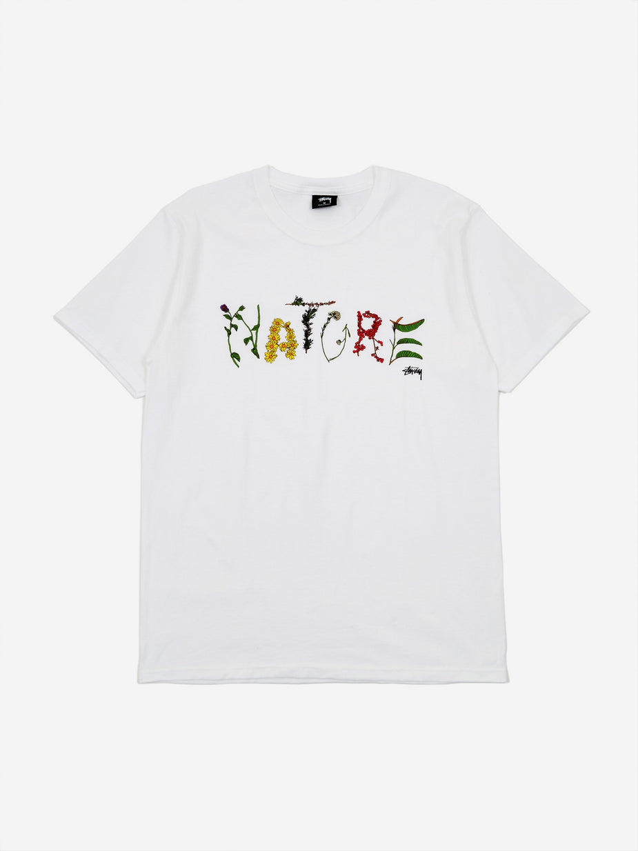 Stussy Stussy Nature Shortsleeve T-Shirt - White - White
