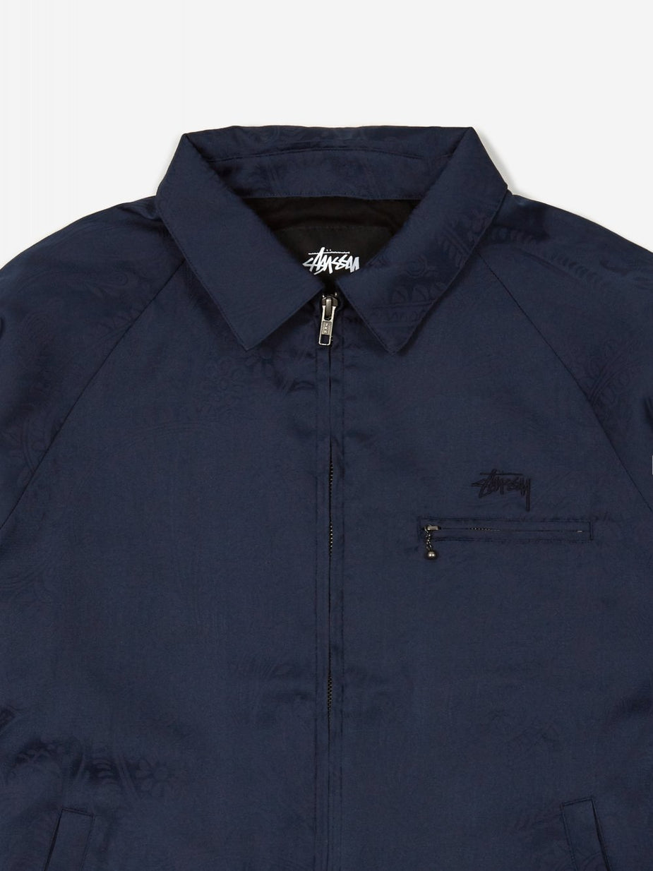 Stussy Stussy Paisley Bryan Jacket - Navy - Blue