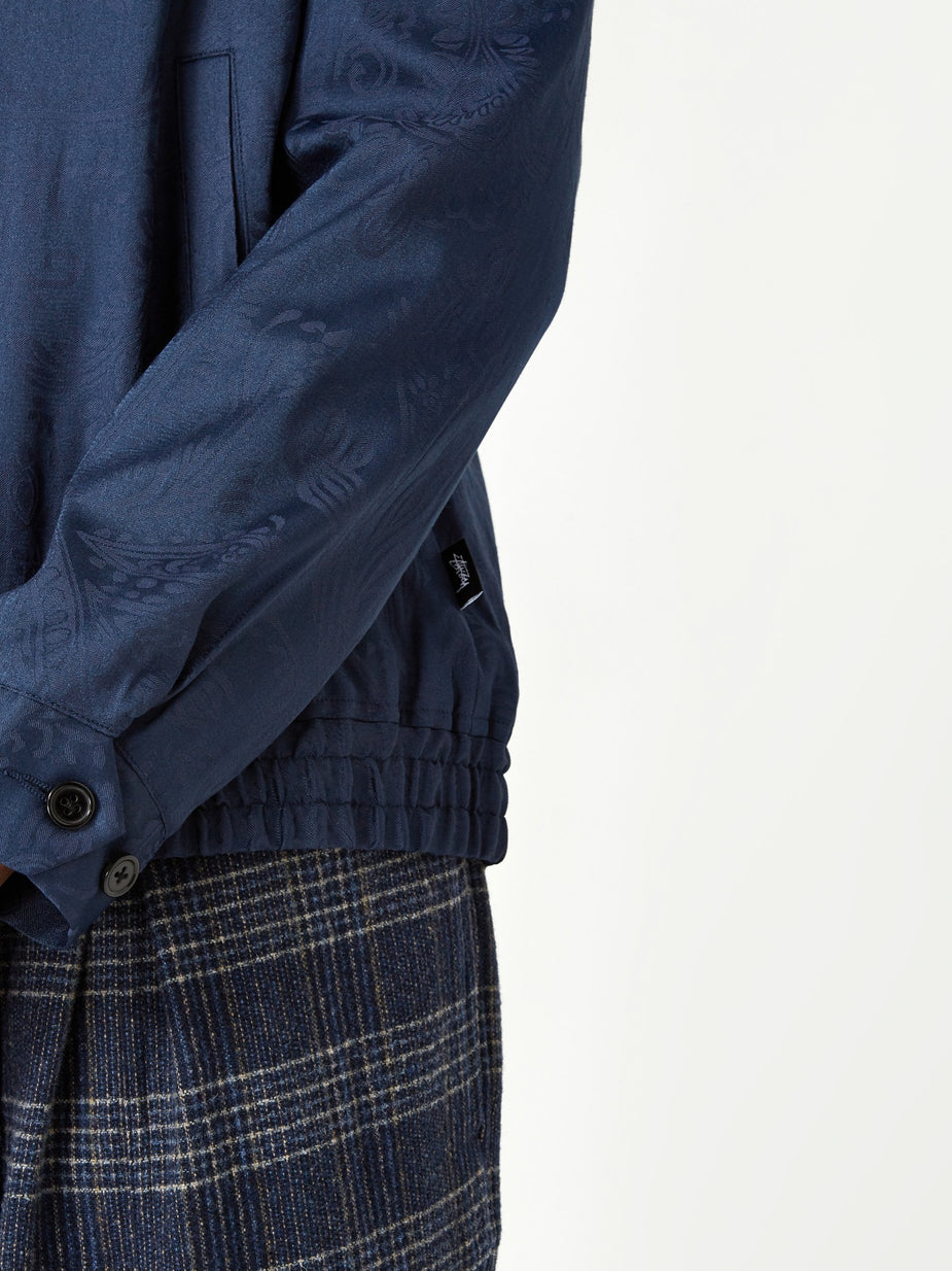 Stussy Stussy Paisley Bryan Jacket - Navy - Blue
