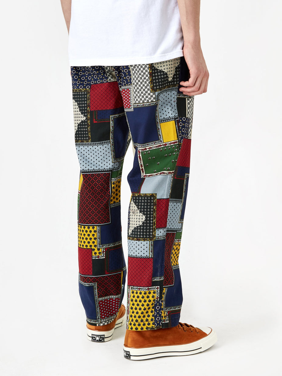 Stussy Stussy Patchwork Cord Beach Pant - Multi - Multi