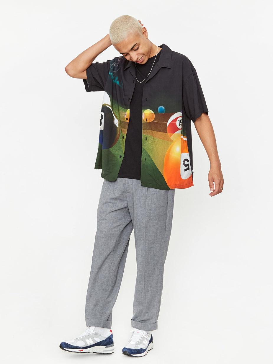 Stussy Stussy Pool Hall Shirt - Black - Black