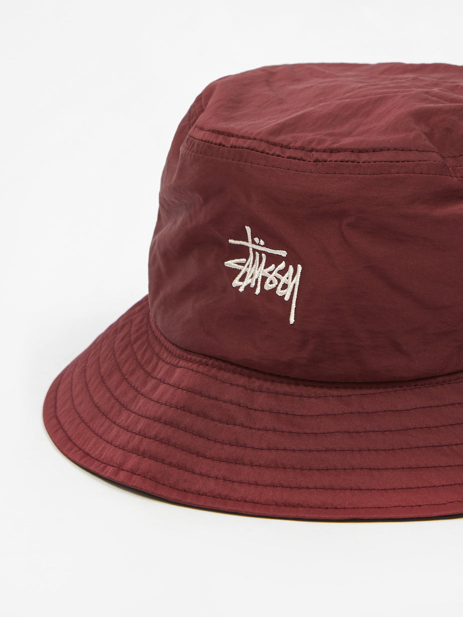 Stussy Stussy Reversible Bucket Hat - Berry - Other