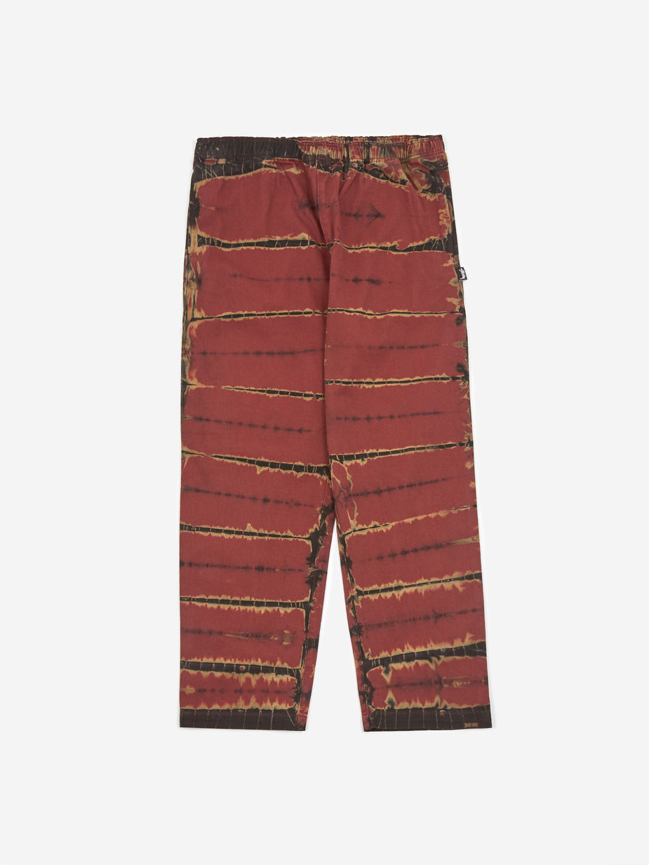 Stussy Stussy Rip Dye Beach Pant - Brick - Other