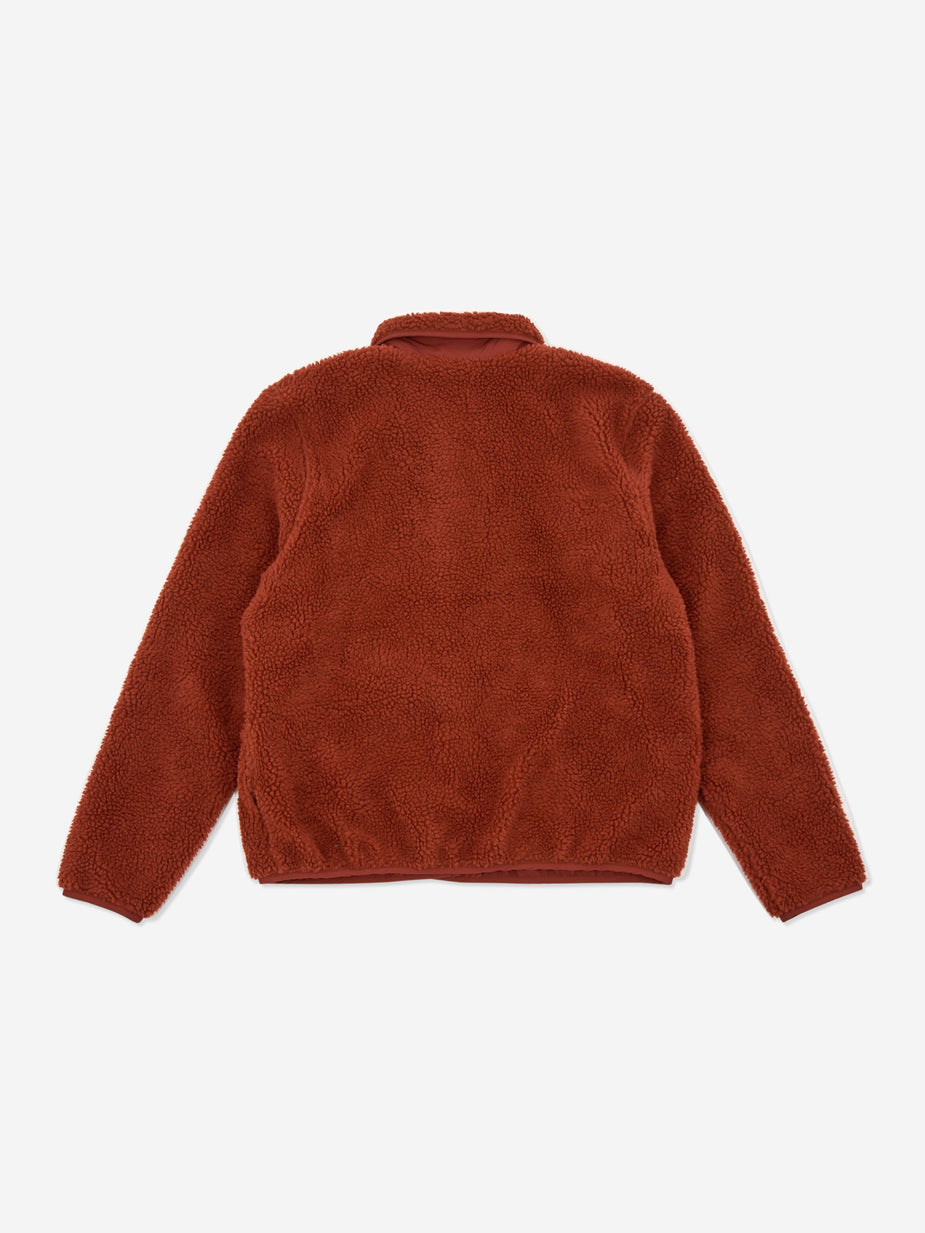 Stussy Stussy Sherpa Button Down Jacket - Clay - Other