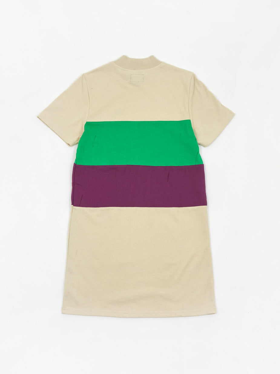 Stussy Stussy Shortsleeve Panel Dress - Stone - Grey