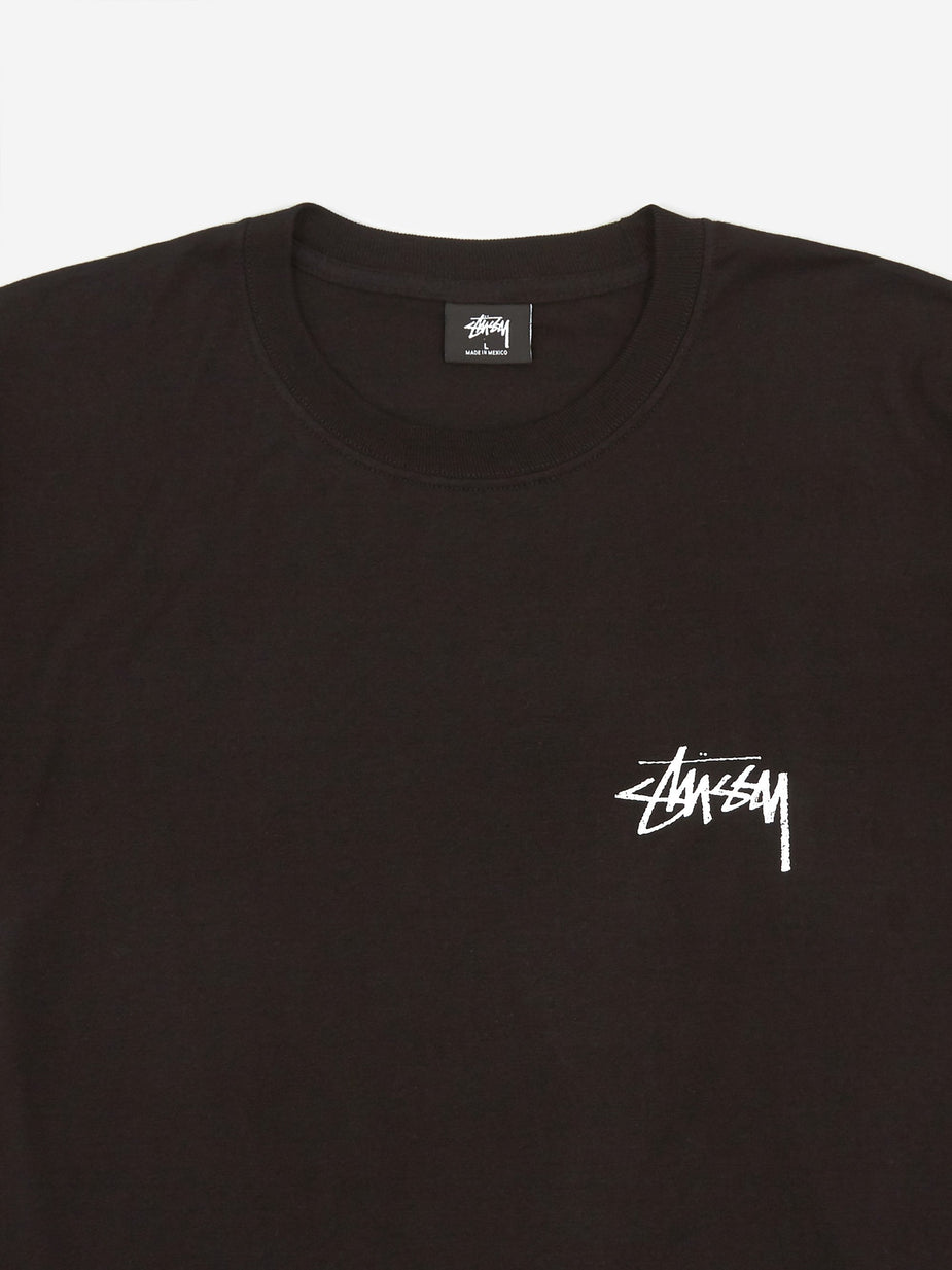 Stussy Stussy Shrooms Shortsleeve T-Shirt - Black - Black