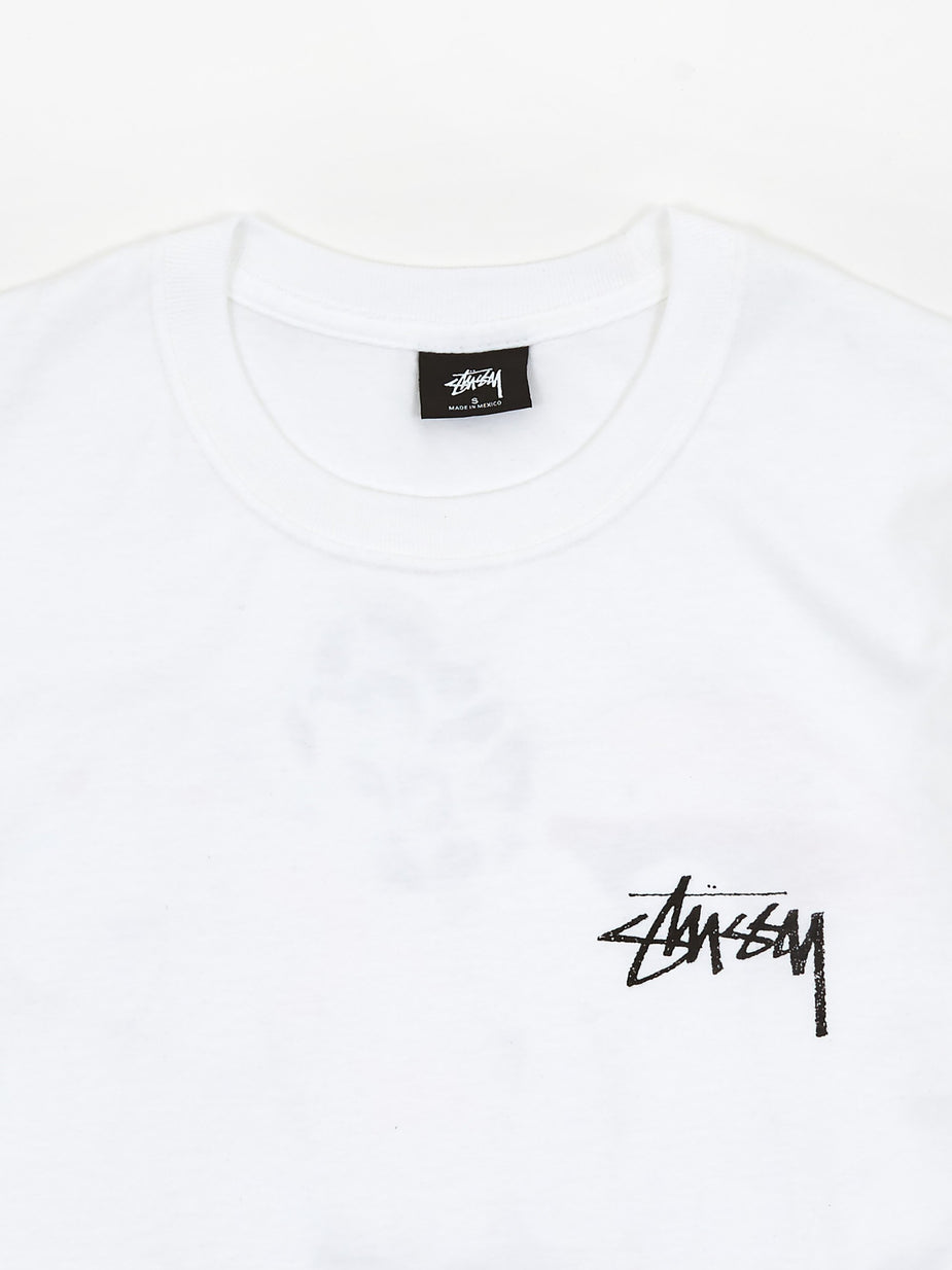 Stussy Stussy Shrooms Shortsleeve T-Shirt - White - White