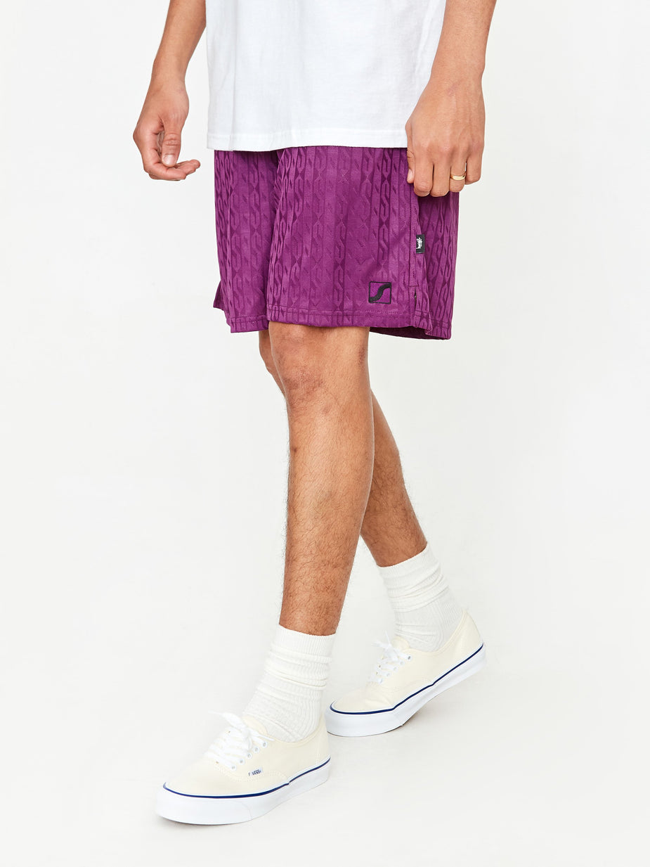 Stussy Stussy Soccer Short - Purple - Purple