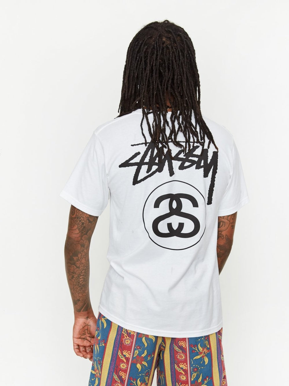 Stussy Stussy Stock Link T-Shirt - White - White