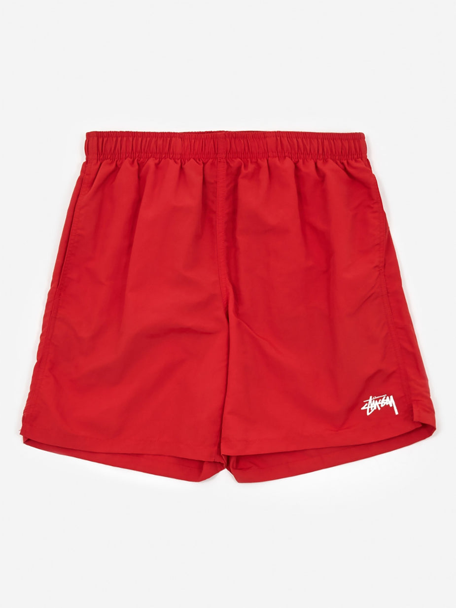 Stussy Stussy Stock Water Short - Red - Red