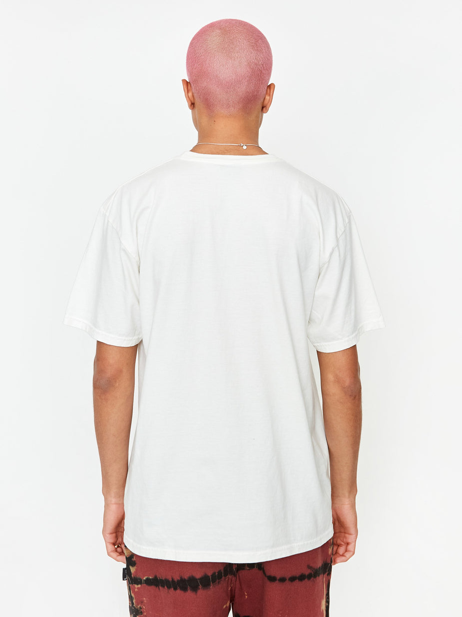 Stussy Stussy Stones Pigment Dyed Shortsleeve T-Shirt - Natural - Neutrals