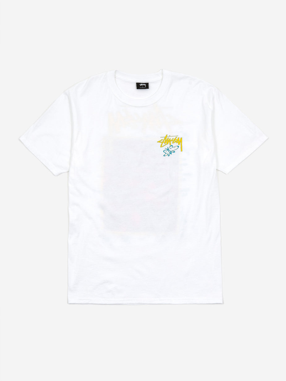 Stussy Stussy Super Bloom Shortsleeve T-Shirt - White - White