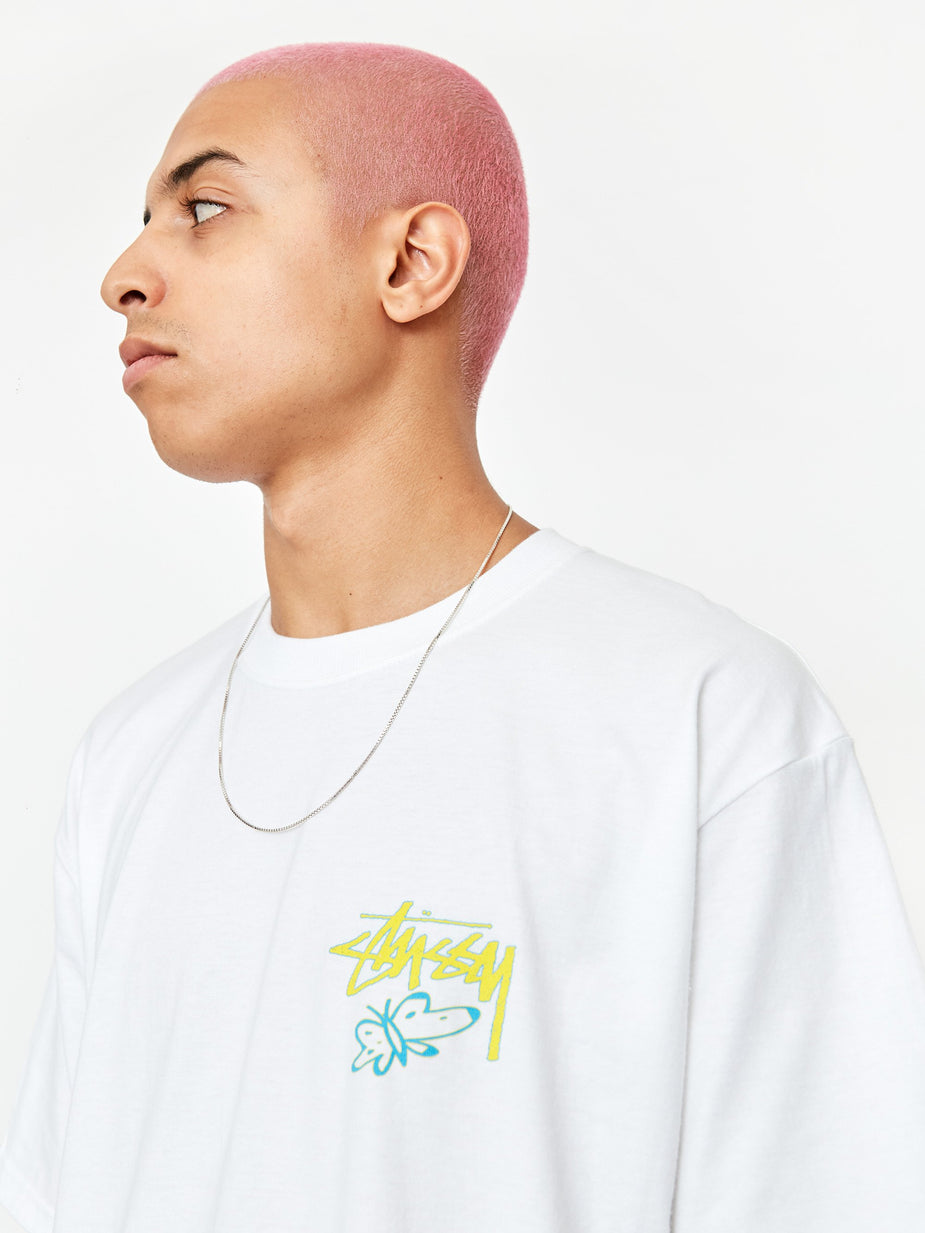 Stussy Stussy Super Bloom Shortsleeve T-Shirt - White - White