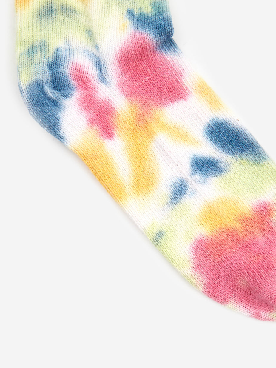 Stussy Stussy Tie Dye Sock - Pink - Pink