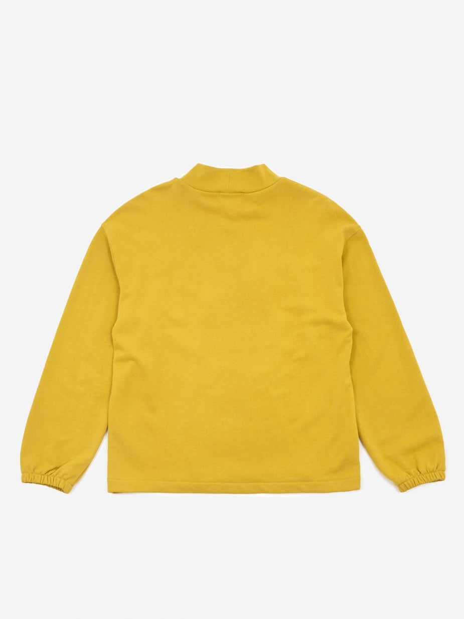 Stussy Stussy Tribute Terry Mock Neck Top - Mustard - Yellow