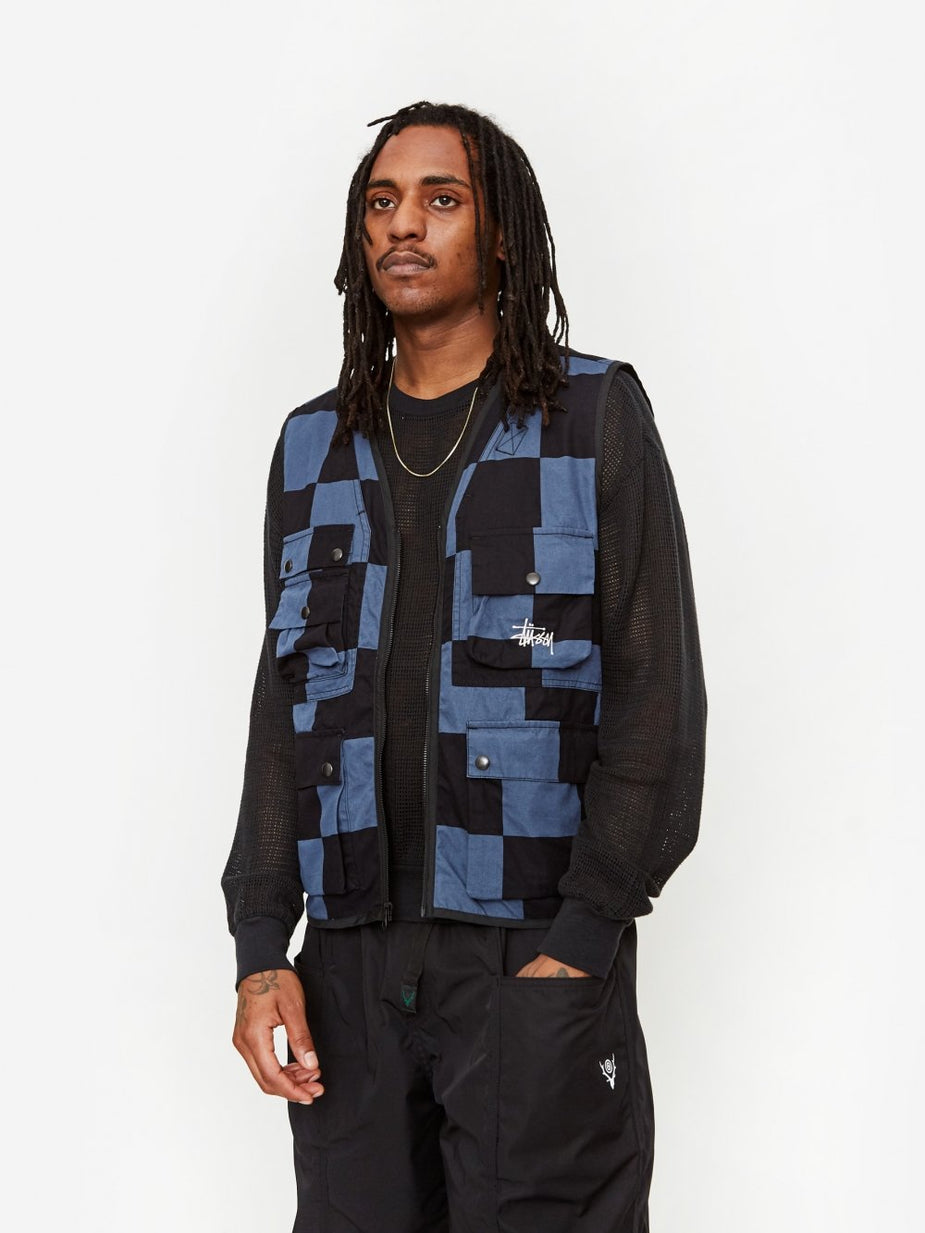 Stussy Stussy Utility Vest - Check - Check
