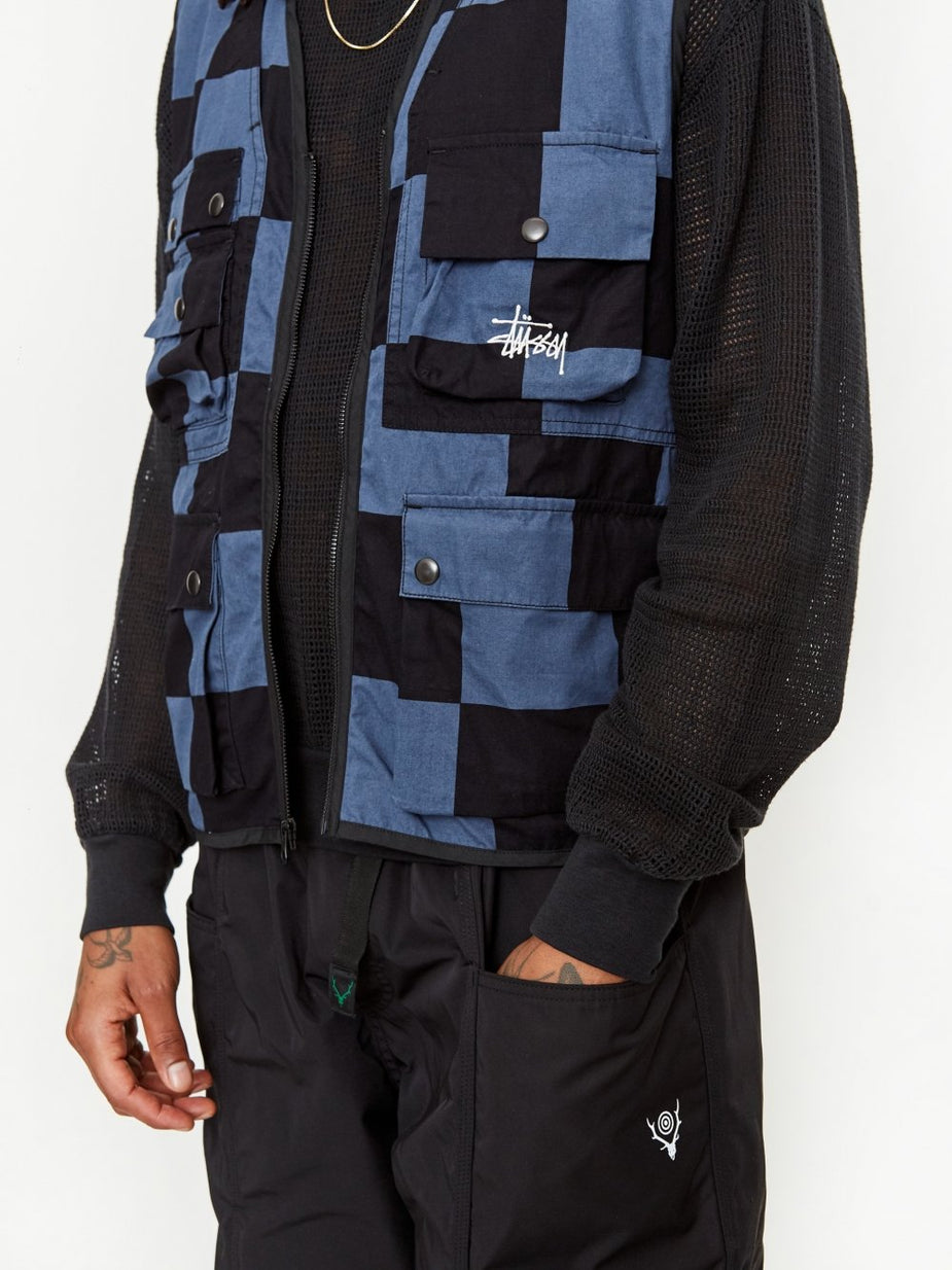 Stussy Stussy Utility Vest - Check - Check