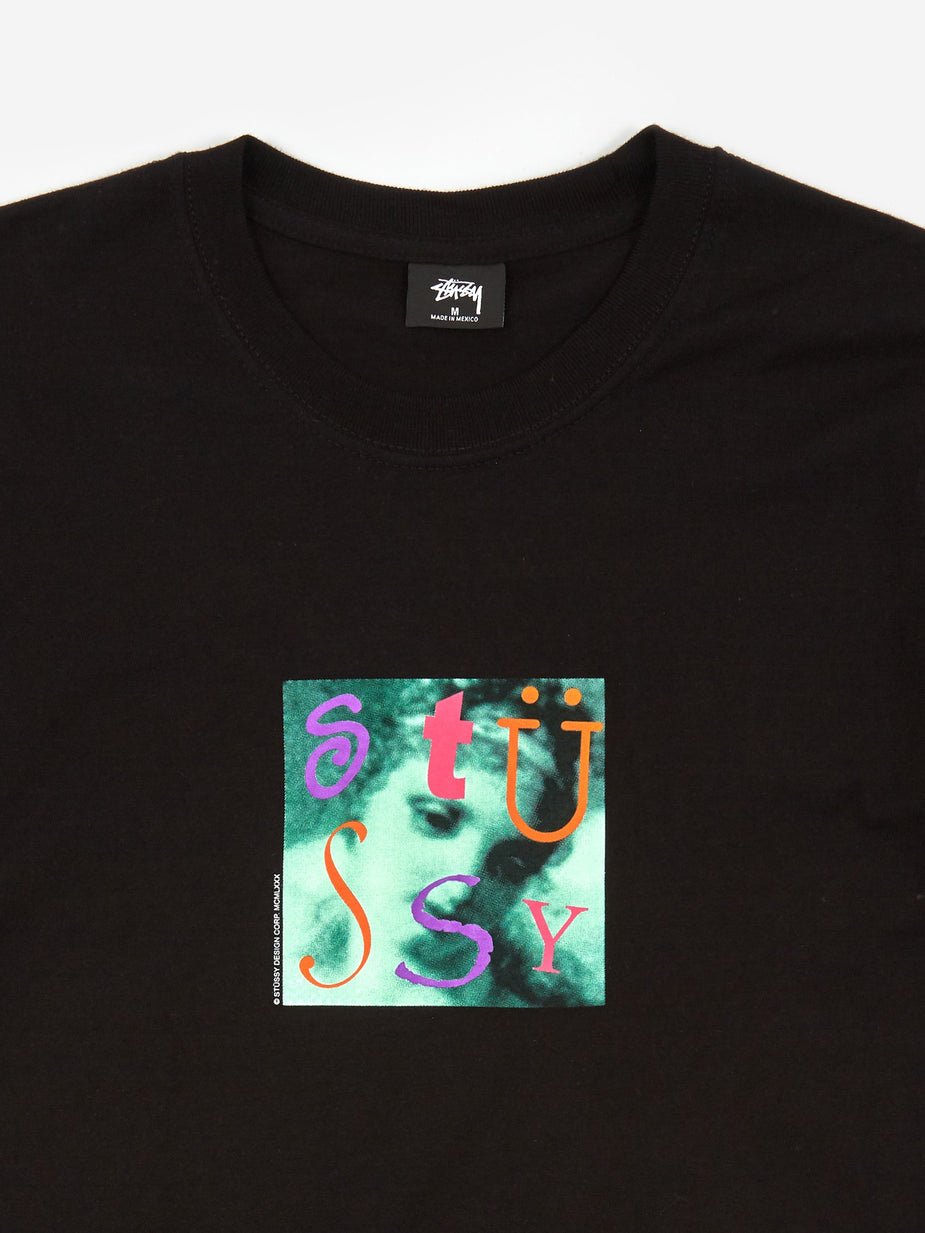 Stussy Stussy Venus Square T-Shirt - Black - Black