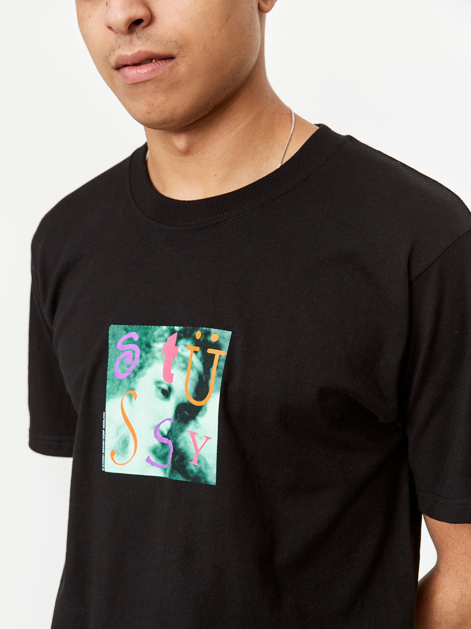 Stussy Stussy Venus Square T-Shirt - Black - Black