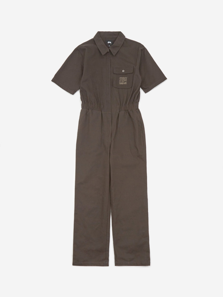 Stussy Stussy Work Jumpsuit - Black - Black