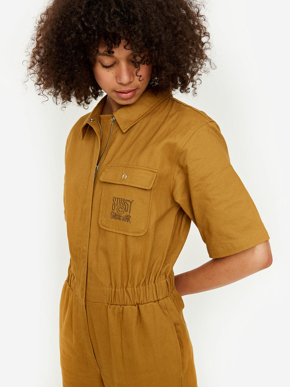 Stussy Stussy Work Jumpsuit - Mustard - Yellow