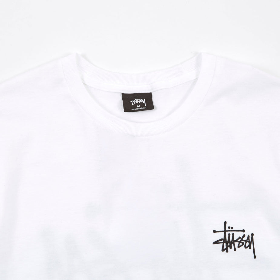 Stussy Stussy Basic Stussy T-Shirt - White. - White