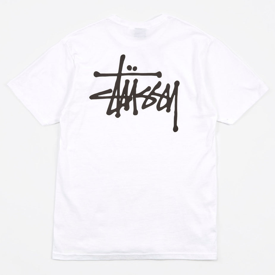 Stussy Stussy Basic Stussy T-Shirt - White. - White