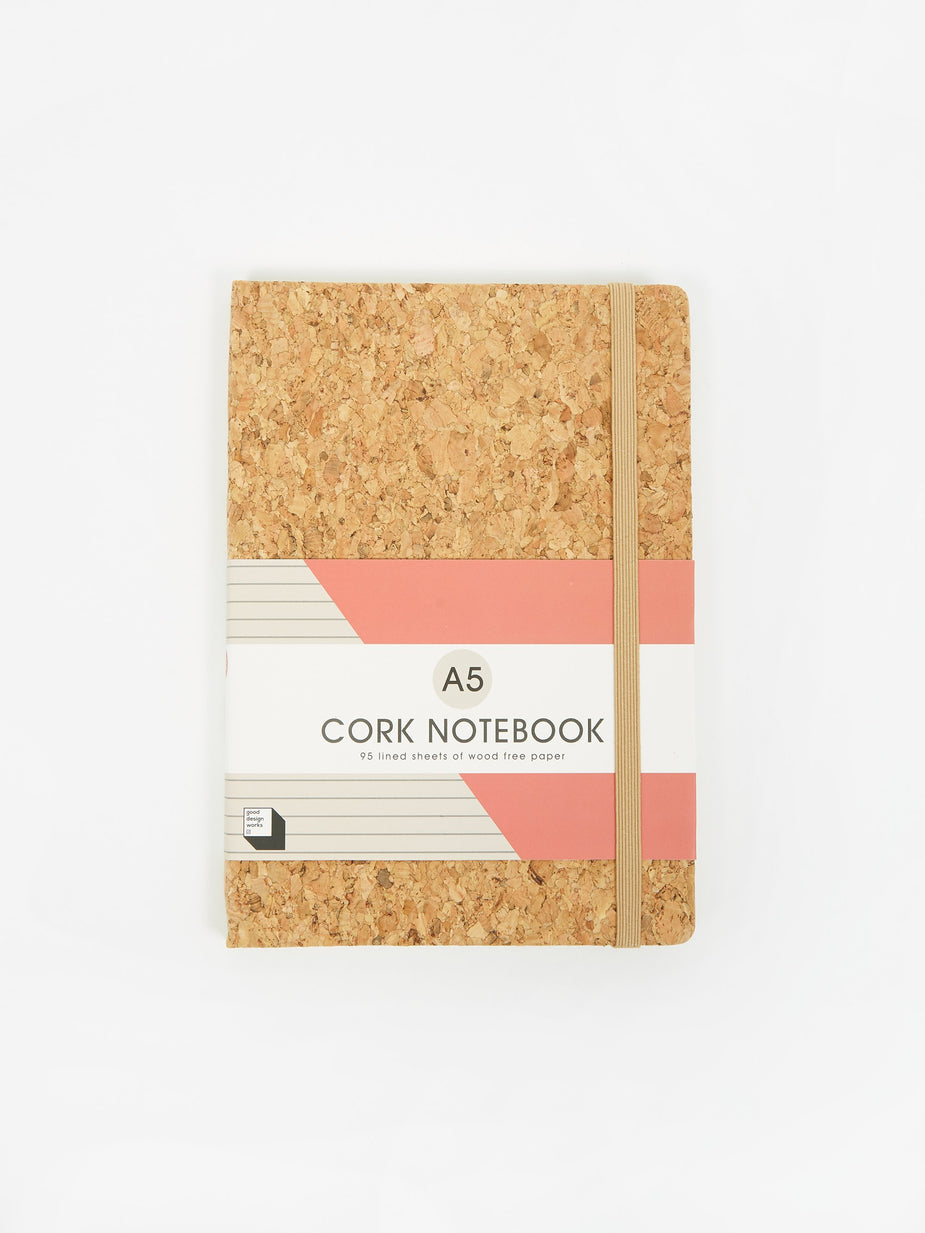 Suck UK Suck UK Cork Notebook - A5 - Other