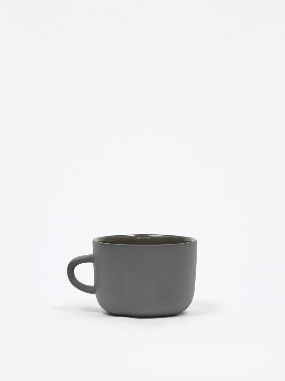 Sue Pryke Sue Pryke Tea Cup - Dark Grey - Grey