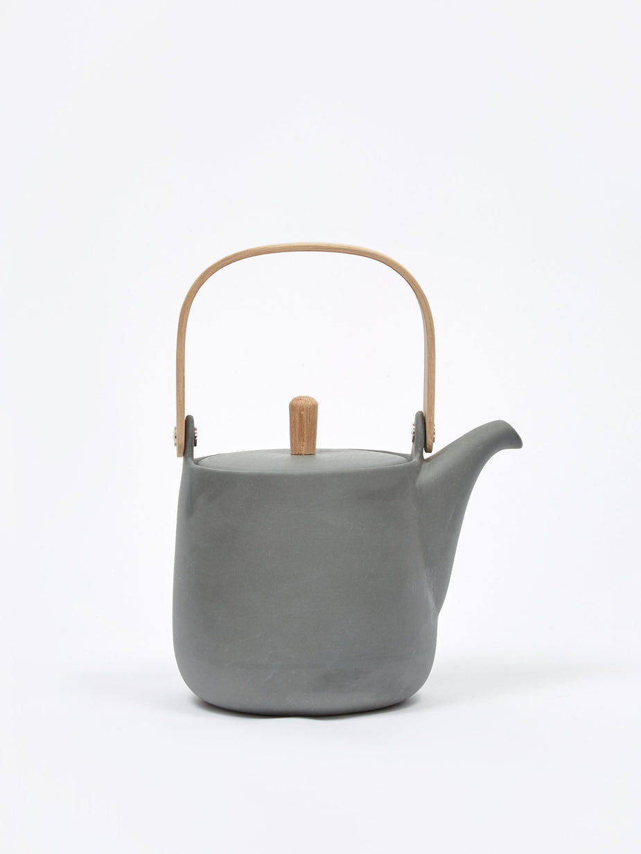 Sue Pryke Sue Pryke Teapot - Dark Grey - Grey