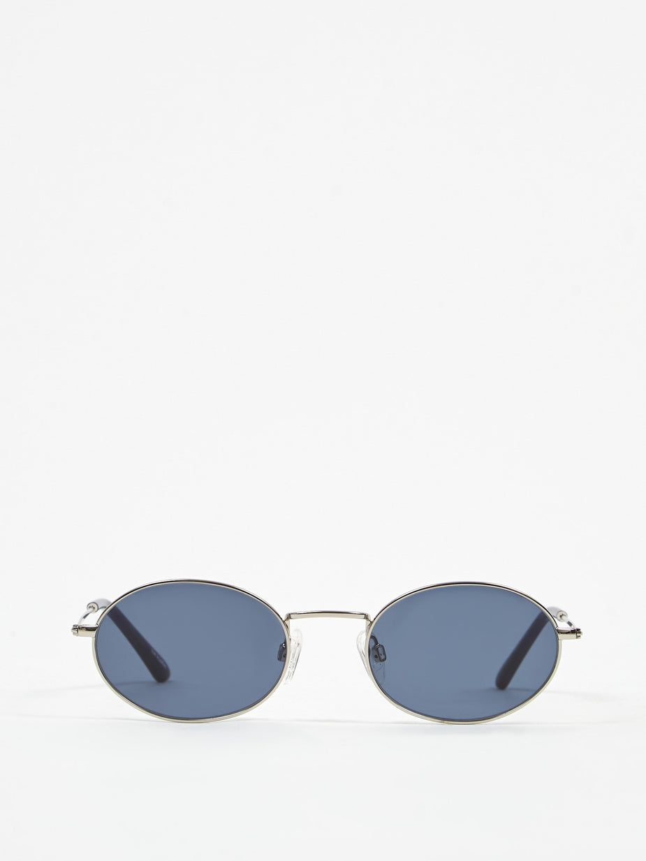 Sun Buddies Sun Buddies Aaliyah Sunglasses - Silver/Dark Blue - Blue
