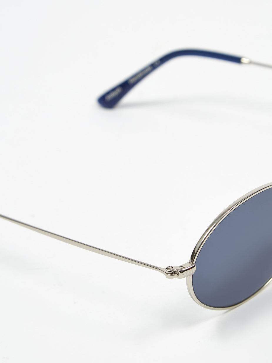 Sun Buddies Sun Buddies Aaliyah Sunglasses - Silver/Dark Blue - Blue