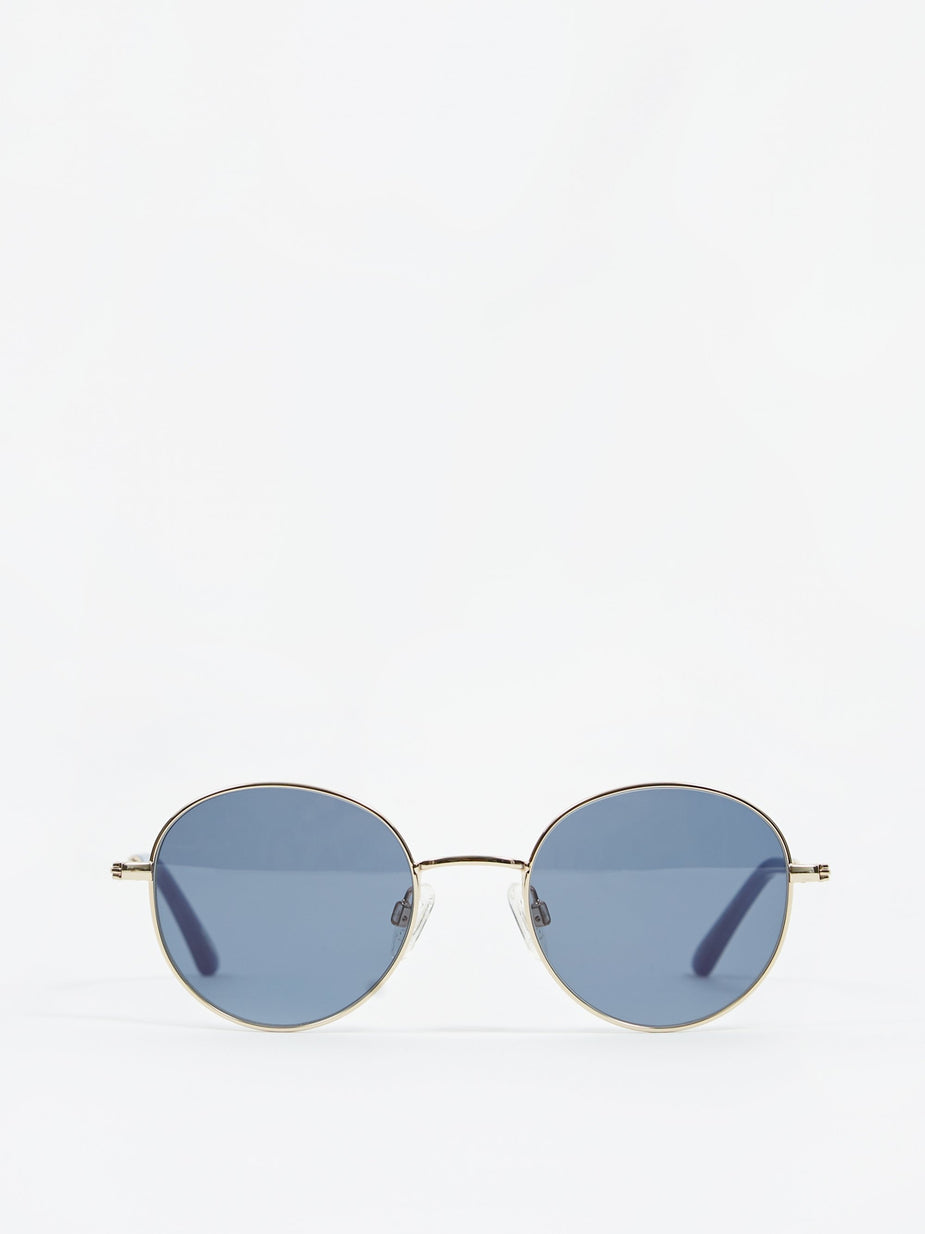 Sun Buddies Sun Buddies Ozzy Sunglasses - Gold/Moody Blues - Gold