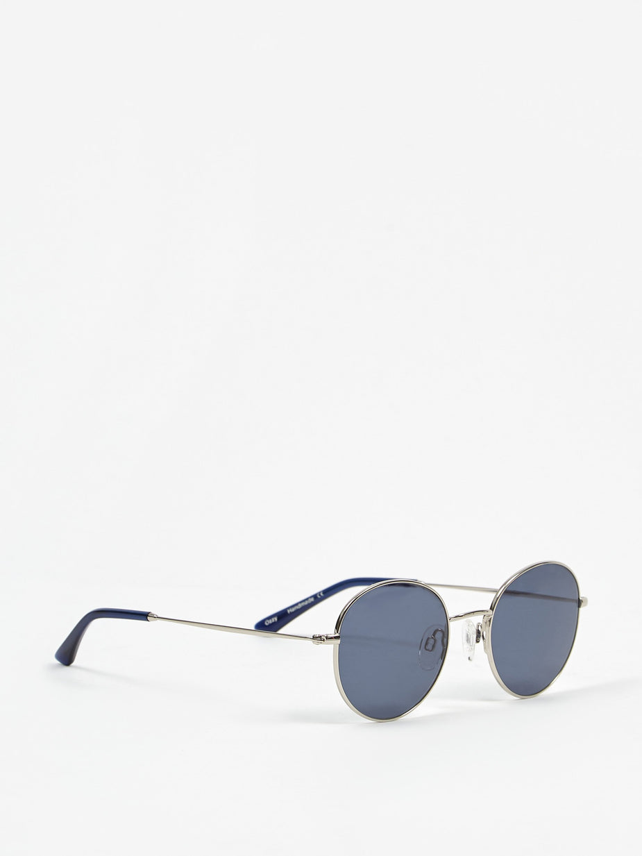 Sun Buddies Sun Buddies Ozzy Sunglasses - Silver/Dark Blue - Blue