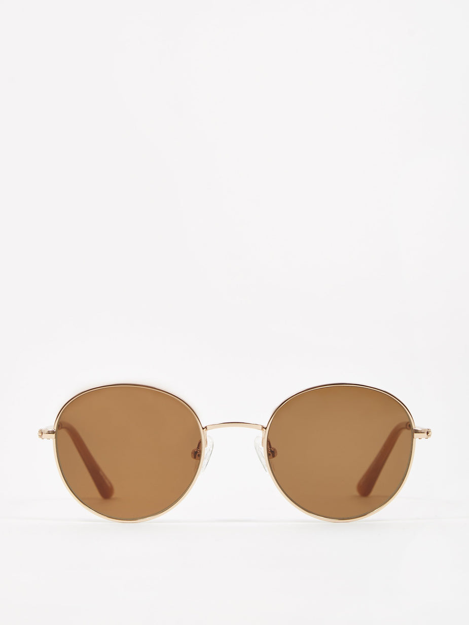 Sun Buddies Sun Buddies Ozzy Sunglasses - Gold/Cola - Gold