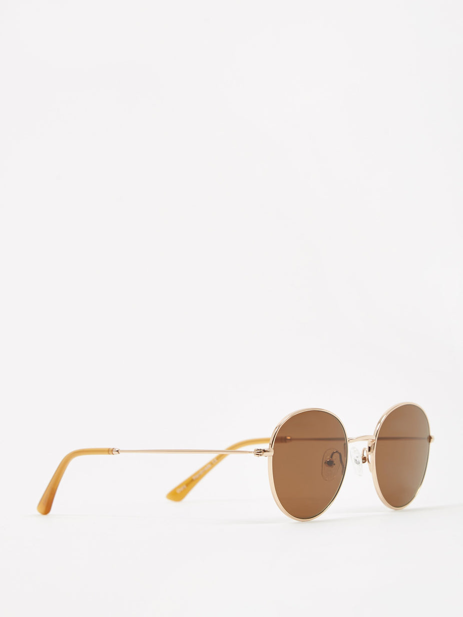 Sun Buddies Sun Buddies Ozzy Sunglasses - Gold/Cola - Gold