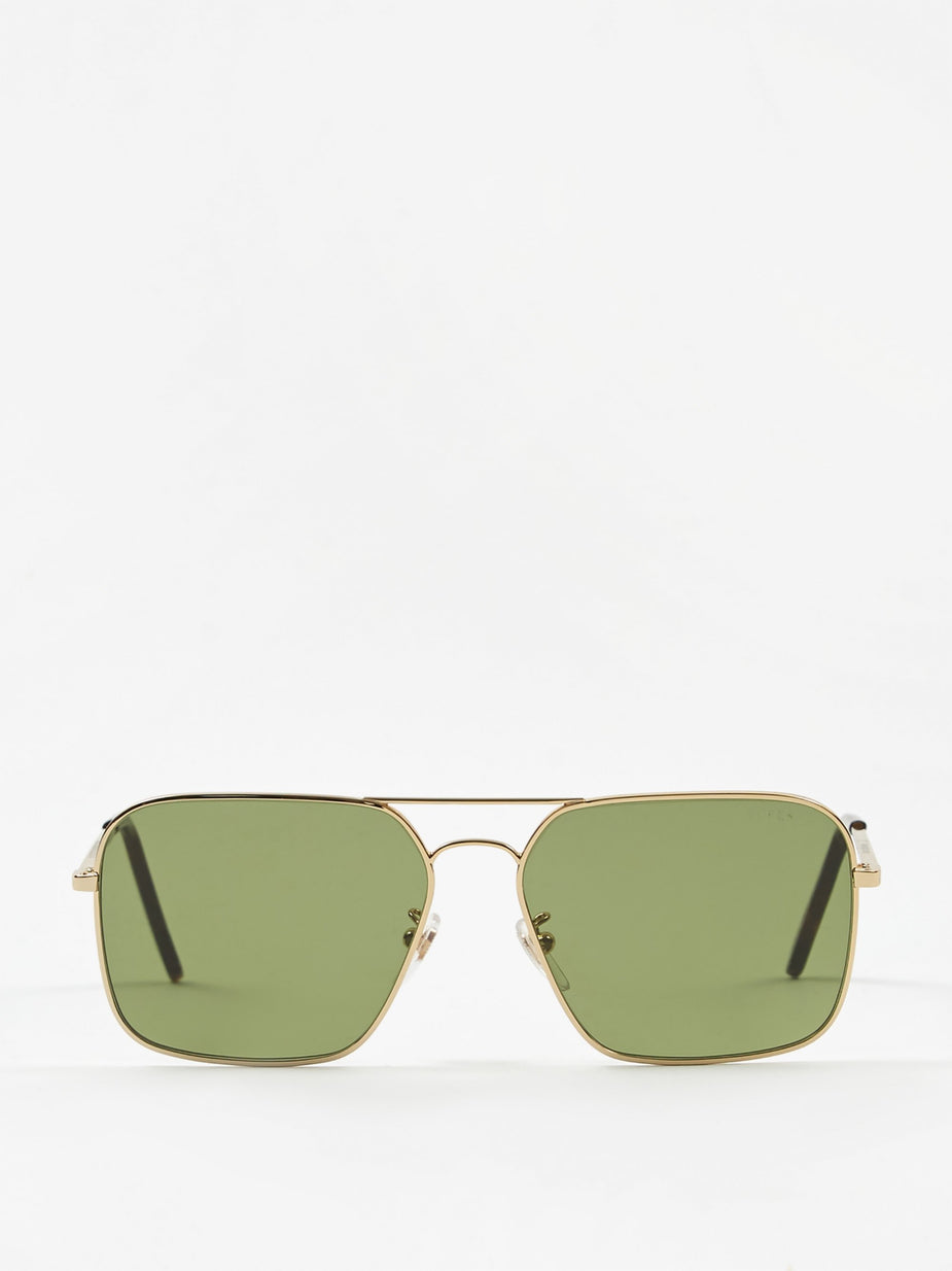 Super Super Iggy Sunglasses - Green/Havana - Green