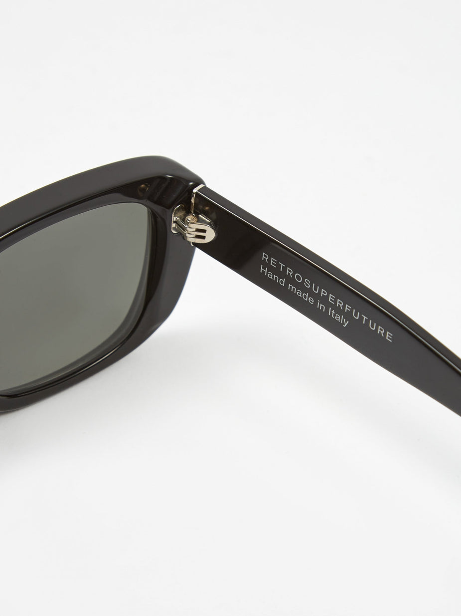 Super Super Lira Sunglasses - Black - Black