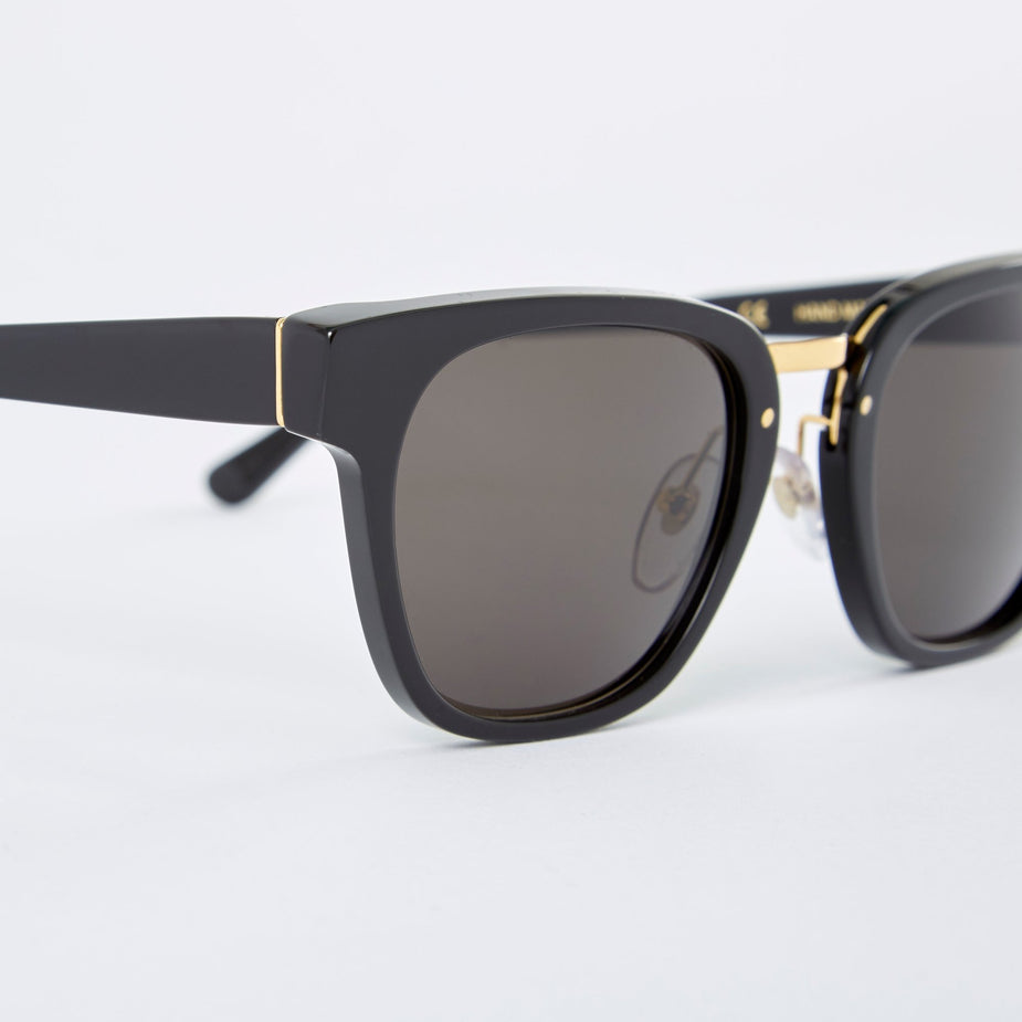 Super Super Giorno Sunglasses - Black - Black