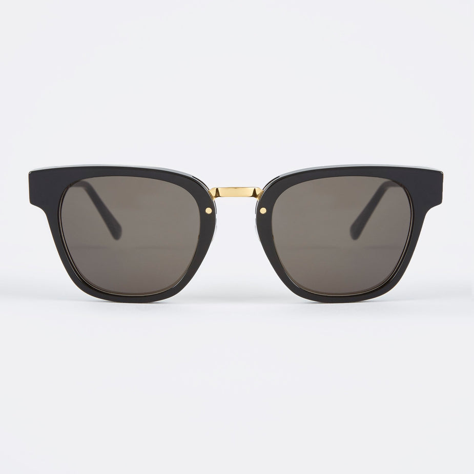 Super Super Giorno Sunglasses - Black - Black