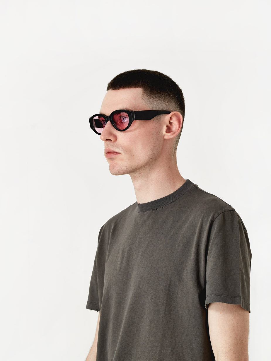 Super Super Drew Mama Sunglasses - Black Pink - Pink