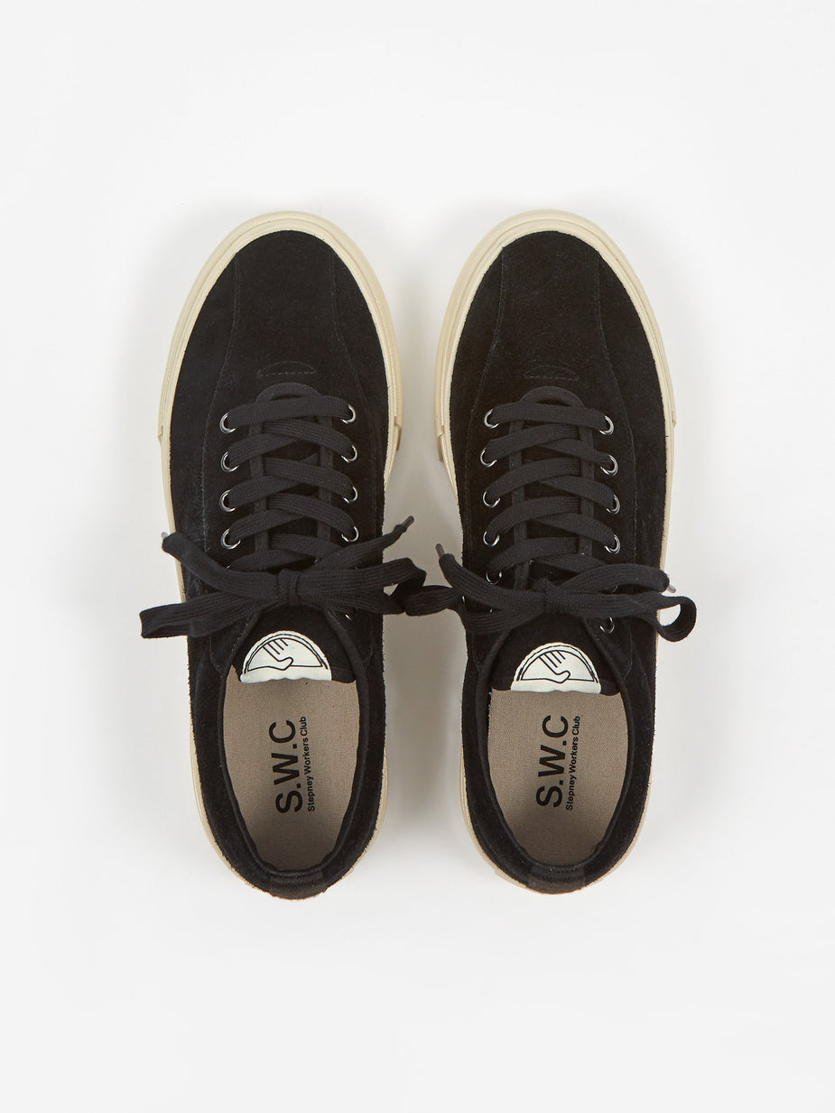 S.W.C Stepney Workers Club S.W.C Stepney Workers Club Dellow Suede - Black - Black