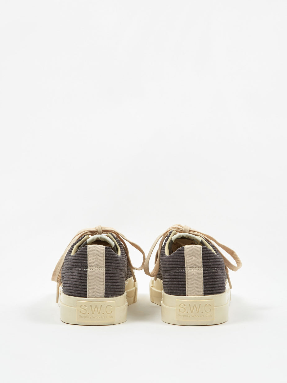 S.W.C Stepney Workers Club S.W.C Stepney Workers Club Oversized Cord Dellow - Grey - Grey