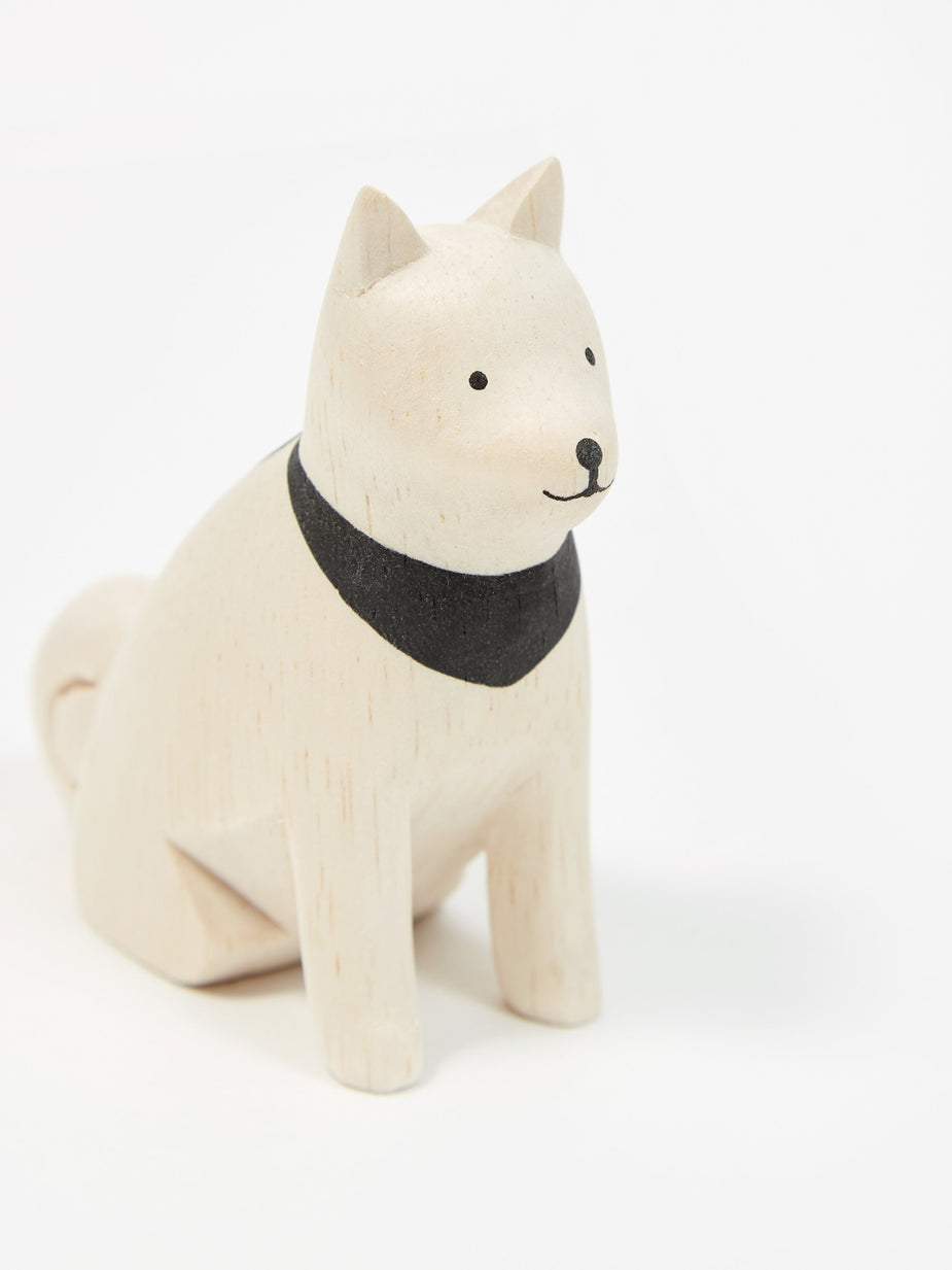 T-Lab T-Lab Pole Pole Wooden Animal - Akita Dog - Other