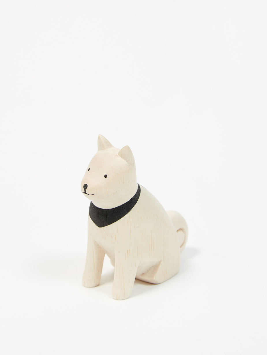 T-Lab T-Lab Pole Pole Wooden Animal - Akita Dog - Other