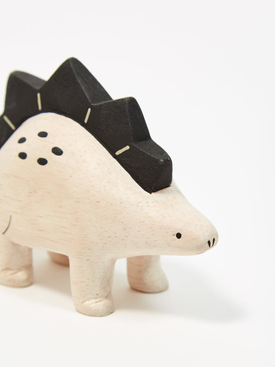 T-Lab T-Lab Pole Pole Wooden Animal - Stegosaurus - Other