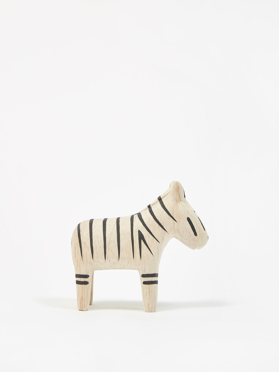 T-Lab T-Lab Pole Pole Wooden Animal - Zebra - Other