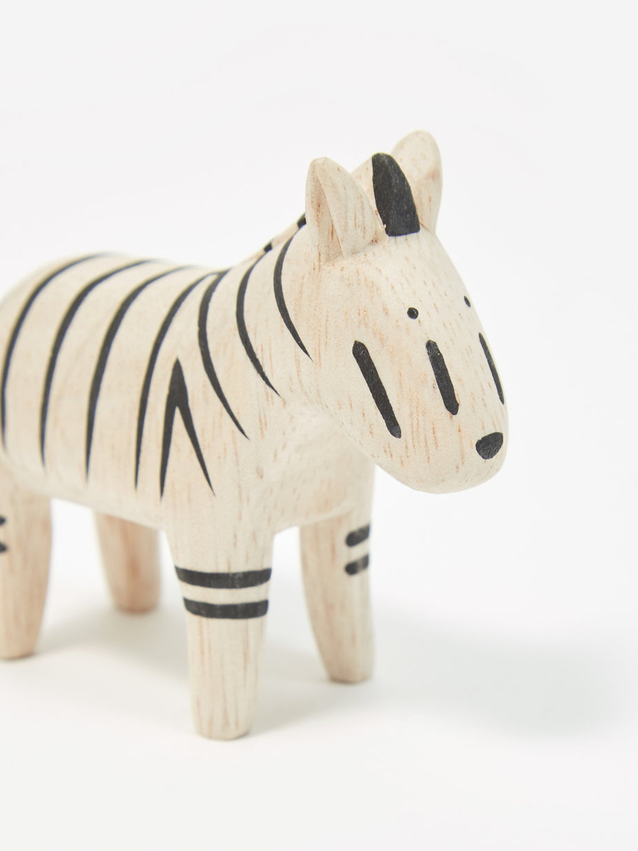 T-Lab T-Lab Pole Pole Wooden Animal - Zebra - Other