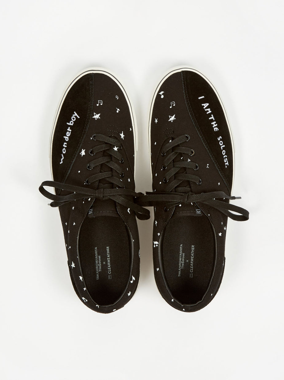 TAKAHIROMIYASHITA TheSoloist TAKAHIROMIYASHITA TheSoloist Oscar Lace-Up Sneakers - Black - Black