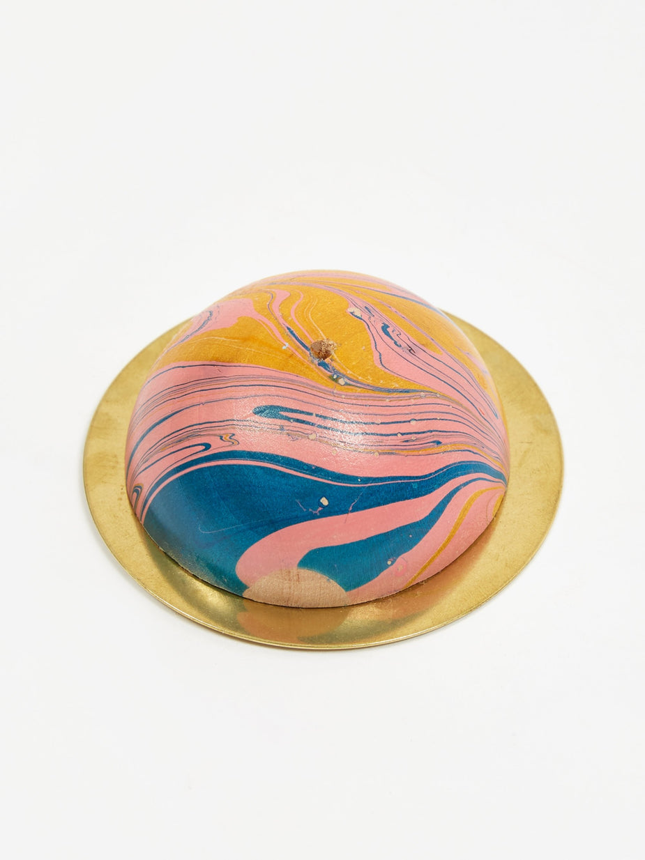 The Great Lakes Goods The Great Lakes Goods Incense Burner Marbled Wood - Other